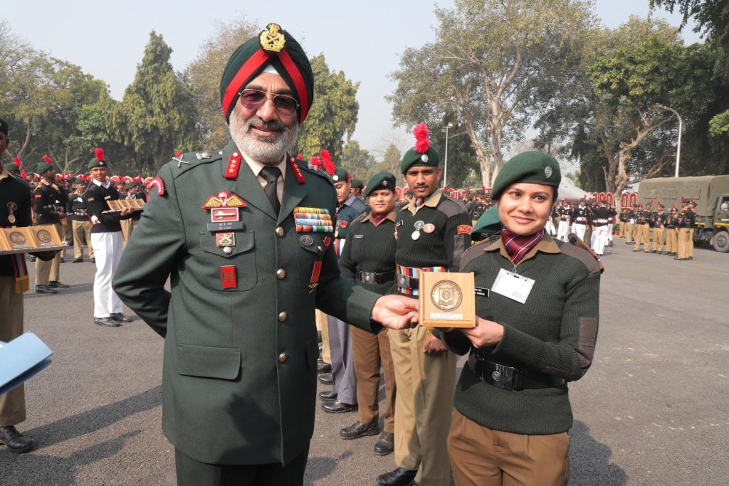 NCC Cadets Honored for Excellence at Republic Day Camp 2025