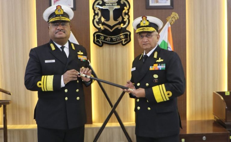 Vice Admiral Rajaram Swaminathan Takes Charge as Controller of Warship Production & Acquisition