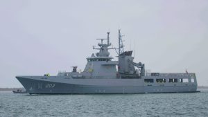 Australia Receives First Arafura-Class Offshore Patrol Vessel from Luerssen