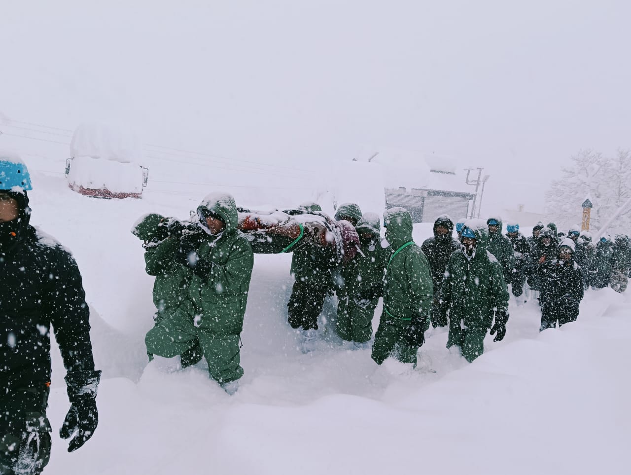 Avalanche Strikes GREF Camp in Uttarakhand, Rescue Operations Underway for Trapped BRO Workers