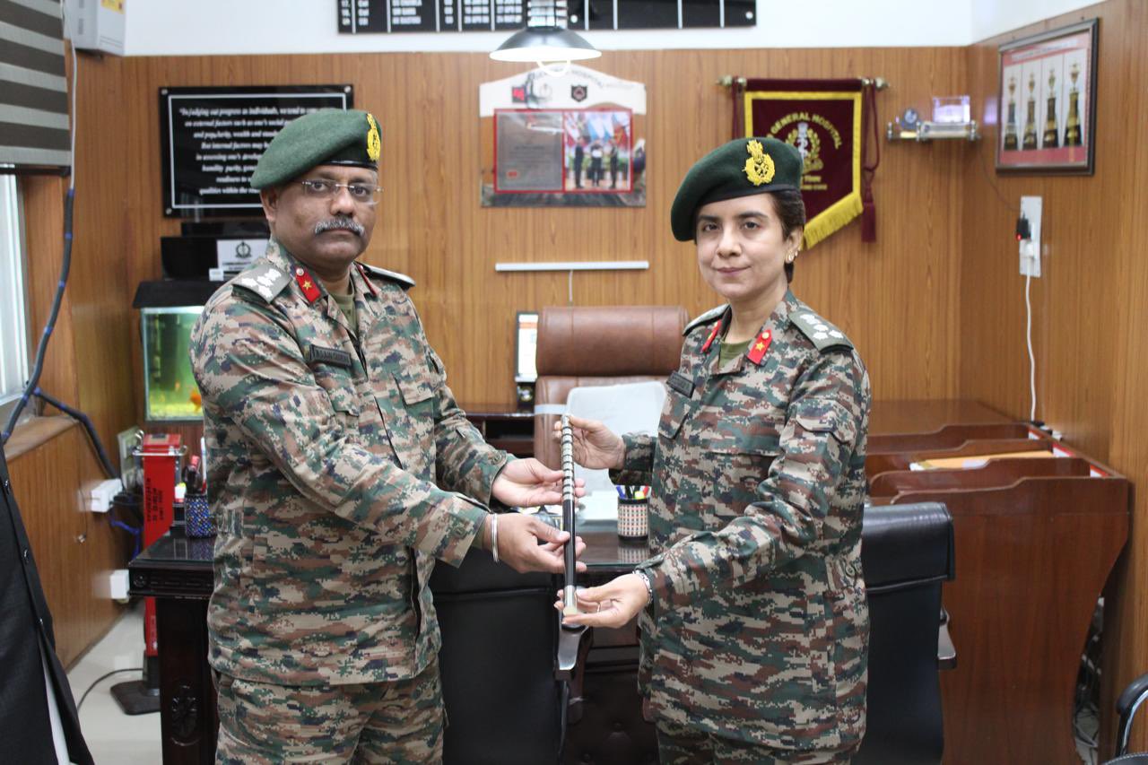 Brigadier Poonam Raj Makes History as First Female Commandant of Indian Armed Forces' General Hospital in Rajouri