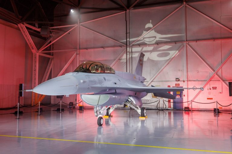 Bulgaria Receives First F-16 Block 70 Aircraft from Lockheed Martin