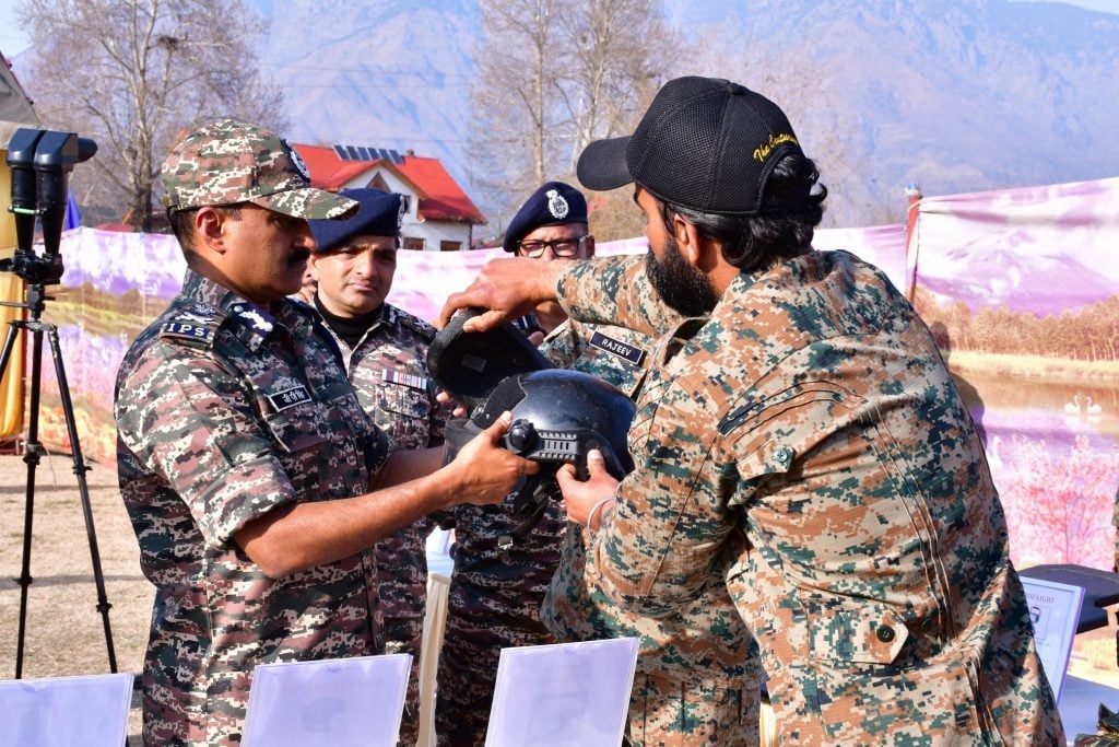 CRPF DG GP Singh Inspects Valley Quick Action Team's Operations in Kashmir