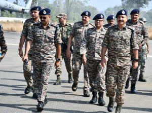 CRPF Director General Gyanendra Pratap Singh Reviews Counter-Naxal Strategies in Bijapur, Chhattisgarh