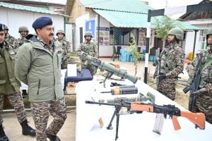 CRPF Director General Reviews Security Measures in Kashmir During Visit to Pulwama