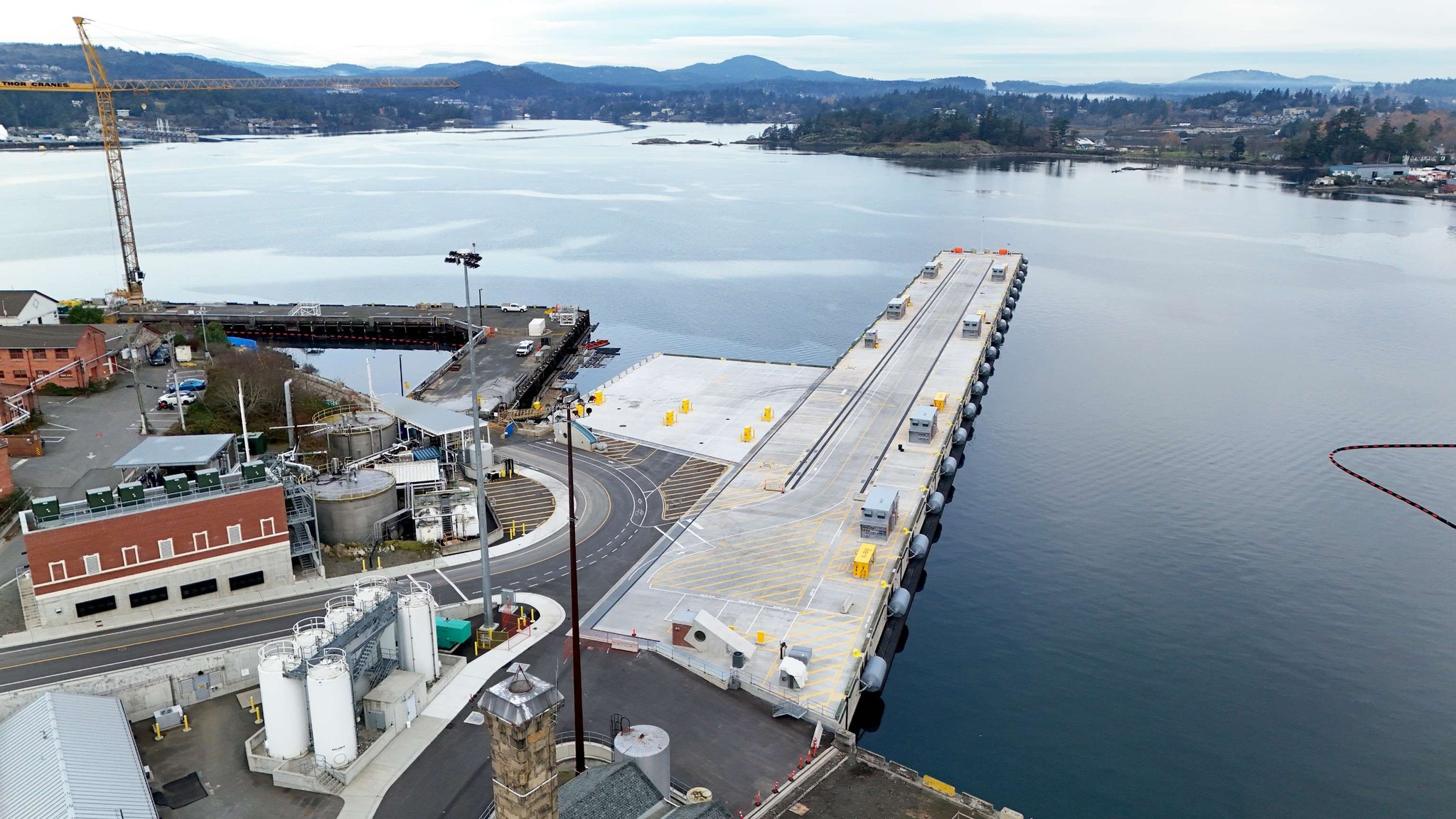 Canada Inaugurates $1.1 Billion Reconstructed Jetty at CFB Esquimalt to Support Royal Canadian Navy