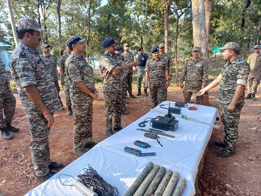 DG CRPF Evaluates Troop Readiness in Sukma's Naxal-Affected Region