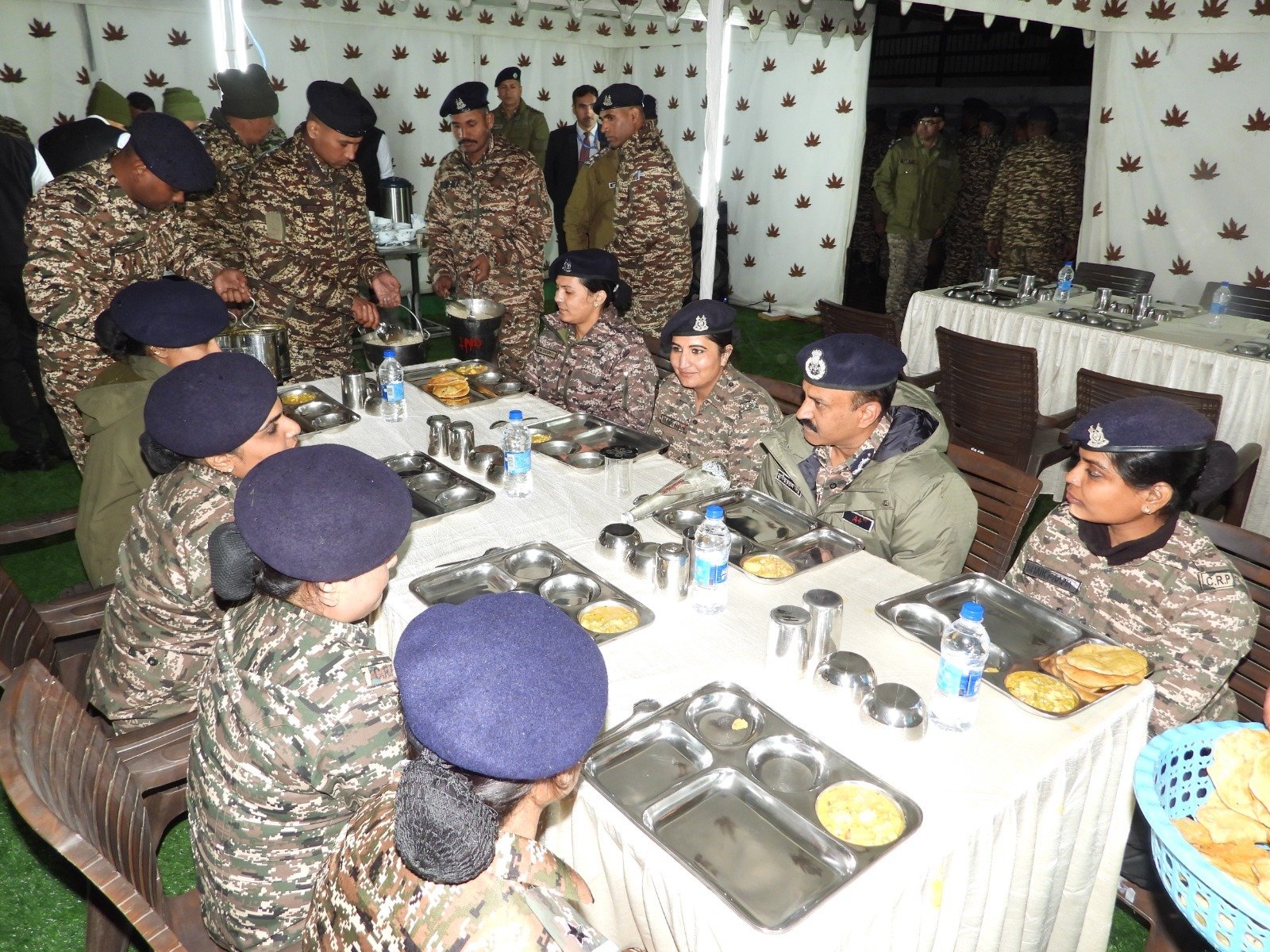 DG CRPF Visits Lethpora: Focus on Training, Welfare, and Environmental Commitment