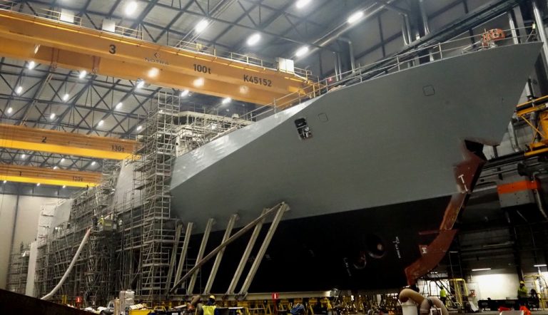 Finnish Navy's First Pohjanmaa-Class Corvette Hull Development Finalized by Rauma Marine Constructions