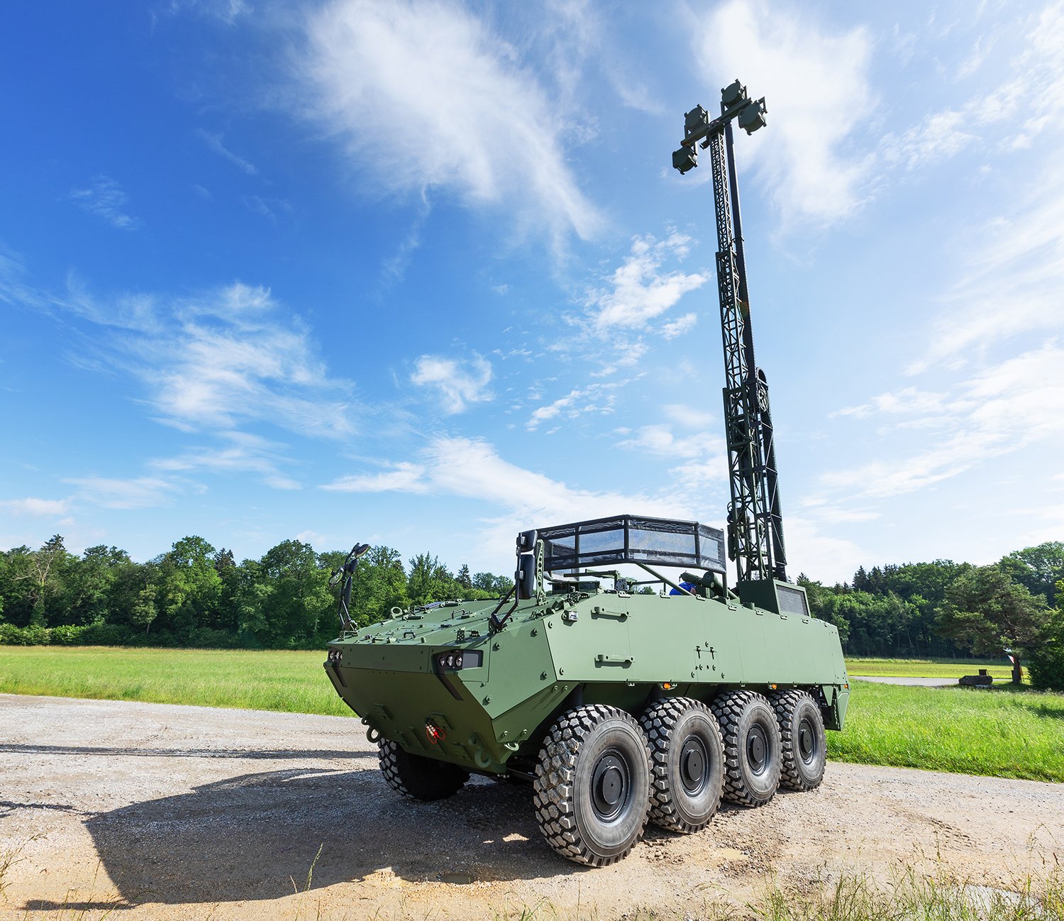 Germany Awards Contract for Piranha 5 Armored Vehicles to Enhance Army’s Tactical Communication Network