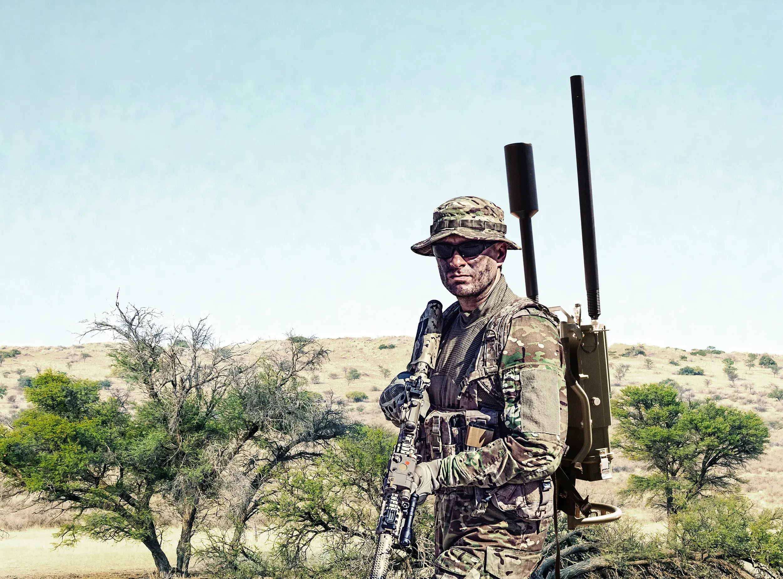 Hensoldt Unveils GMJ9500 Man-Portable Jammer at IDEX to Combat RCIED Threats