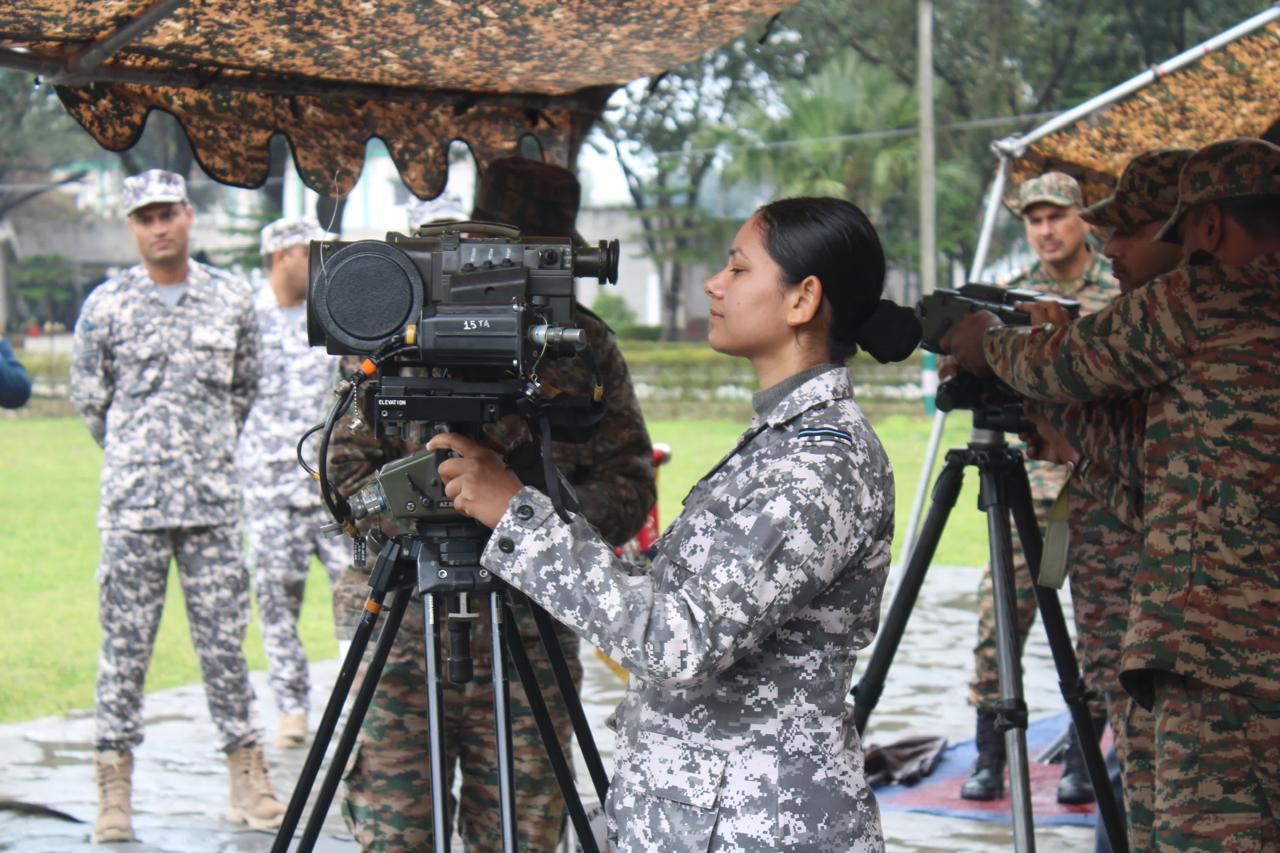 Indian Army Hosts IAF Personnel for Joint Military Familiarization at Mamun Military Station