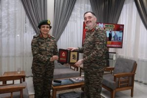 Indian Army's Lt Gen Sadhna Nair Inspects Medical Readiness at Rangapahar Military Station