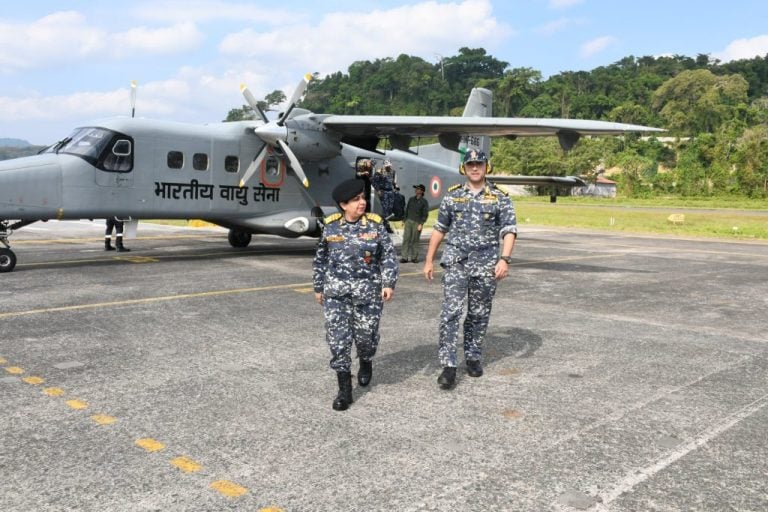 Indian Navy's Vice Admiral Kavita Sahai Reviews Medical Infrastructure in Andaman and Nicobar Islands