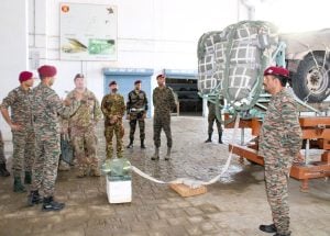 Italian Airborne Brigade Delegation Visits Shatrujeet Brigade to Strengthen Military Ties with India