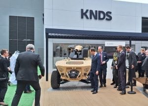 KNDS France Unveils Centurio-X30: A Cutting-Edge Unmanned Military Ground Vehicle for Heavy Fire Support at IDEX 2025