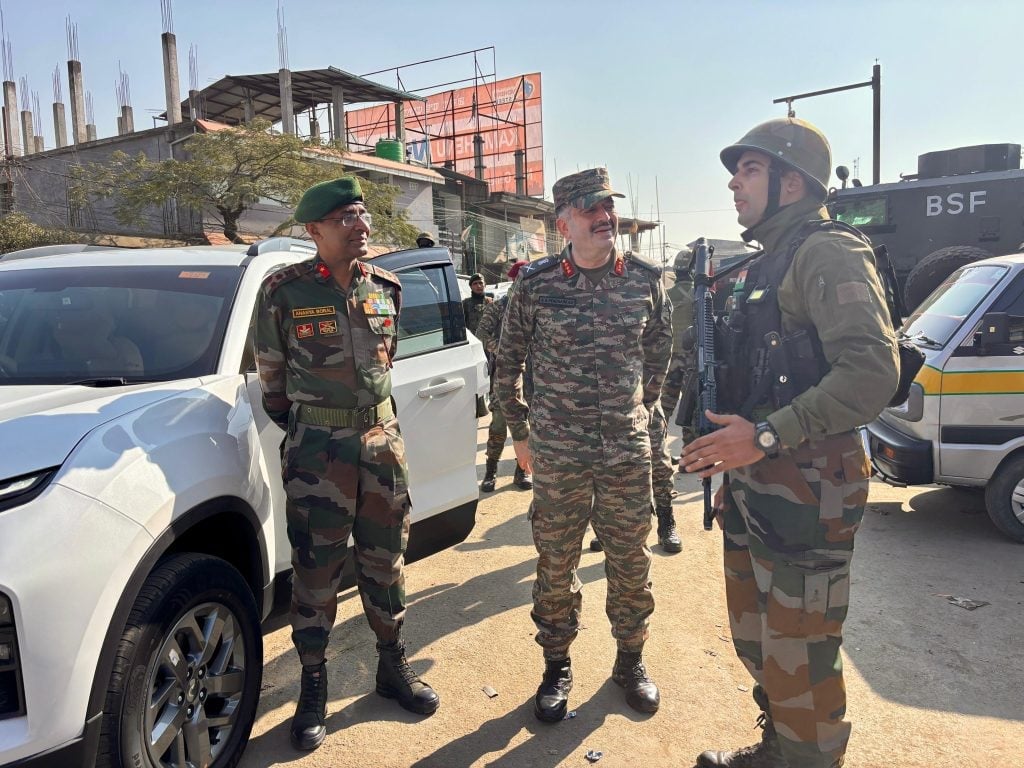 Lieutenant General Abhijit S Pendharkar Reviews Operational Preparedness in Manipur