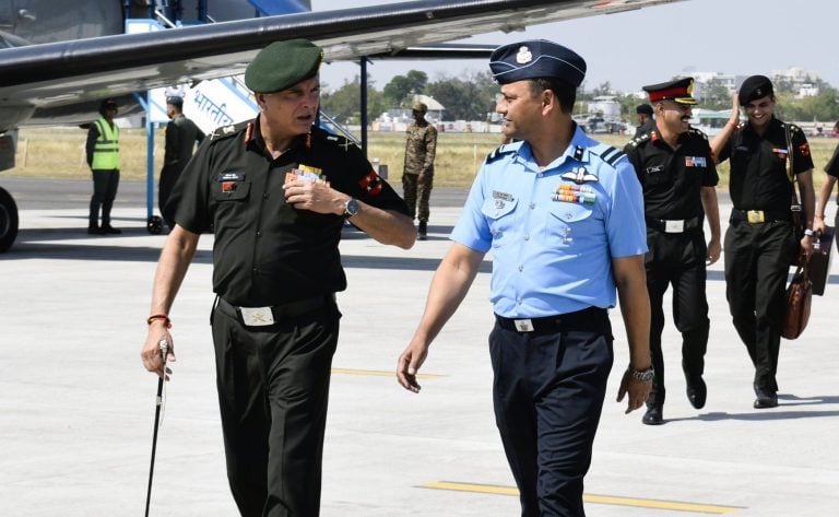 Lieutenant General Dhiraj Seth Assesses Air Defence Brigade's Readiness and Commends Humanitarian Efforts