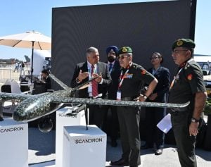 Lieutenant General NS Raja Subramani Visits Aero India 2025, Highlights Commitment to Self-Reliance and Technological Advancement