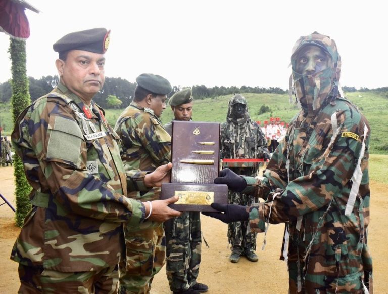 Naik Veer Singh of Indian Army Wins Best Foreign Student Award at Sri Lanka's Sniper Course