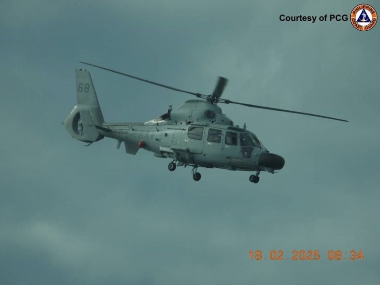 Philippine Coast Guard Condemns 'Dangerous' Chinese Navy Helicopter Maneuvers Near Surveillance Flight