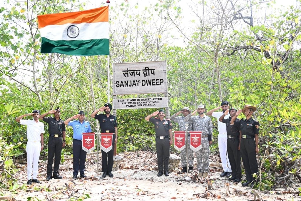 Sanjay Kumar Honored with Ceremony at Sanjay Dweep, an Island Named After Him in the Andaman and Nicobar Islands