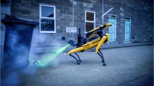 UK MoD Demonstrates Revolutionary Robot Dogs for Bomb Disposal Operations