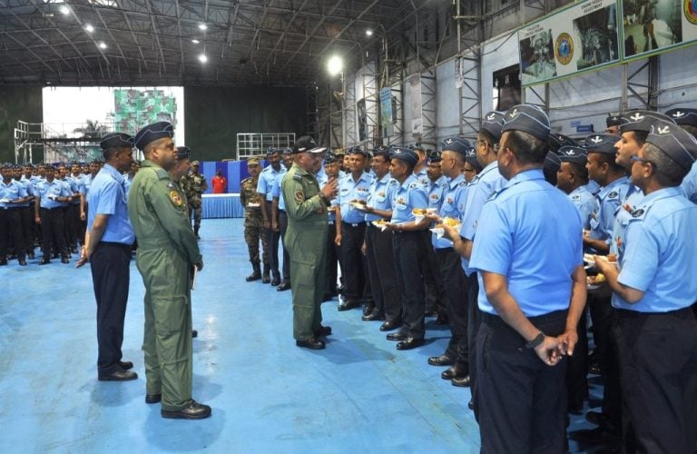 Air Marshal Jeetendra Mishra Conducts Strategic Visit to Western Sector Forward Bases, Enhancing Operational Readiness and Troop Morale