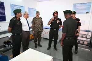 Army Commander Lt Gen Manjinder Singh Reviews Annual Maintenance Works at Bathinda Military Station