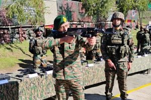 Army Commander Reviews Operational Readiness and Indigenous Technology in Rajouri