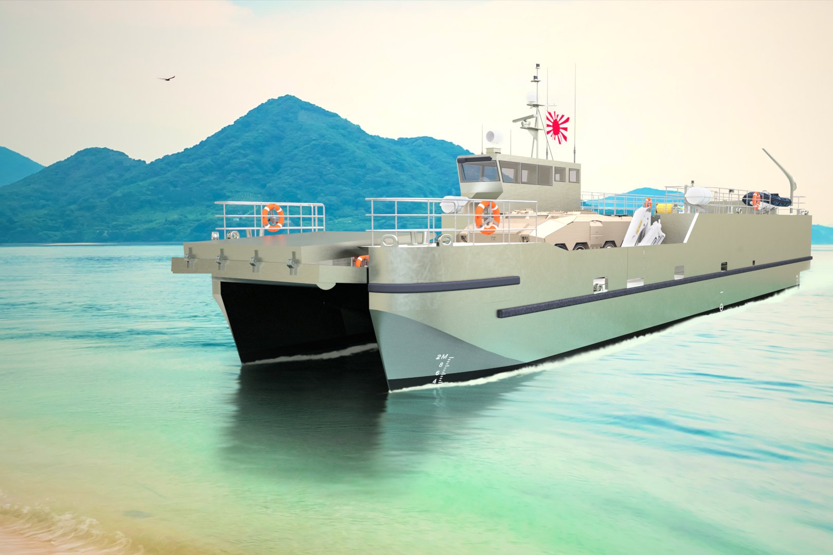 BMT and Japan Marine United Win Contract for Next-Generation High Speed Landing Craft for Japan Self Defense Forces