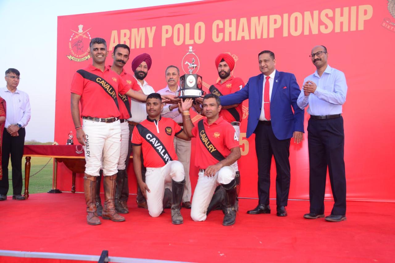 Cavalry Red Clinches Title at Army Polo Championship 2025