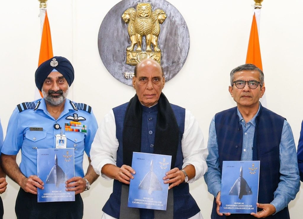 Indian Air Force Receives Strategic Roadmap for Capability Enhancement and Self-Reliance