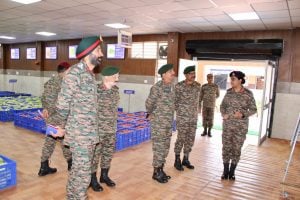 Lieutenant General Vijay B Nair Reviews Logistics and Air Maintenance in Northern Command