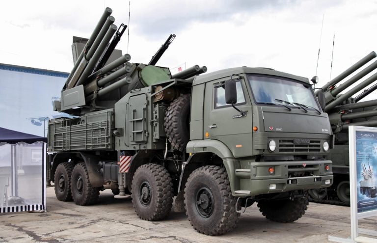 Lockheed Martin Builds Replica of Russian Pantsir-S1 to Test F-16 and F/A-18 Targeting Pods