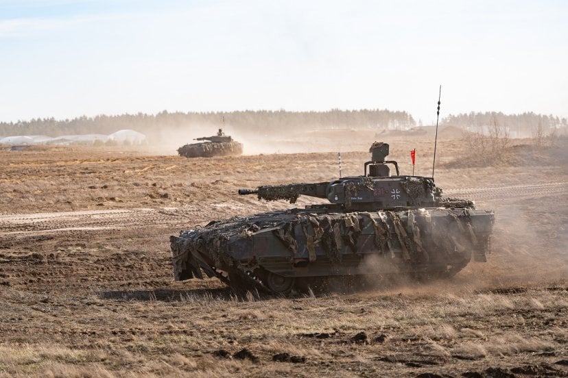 NATO Conducts First Live-Fire Training with Puma IFVs in Lithuania