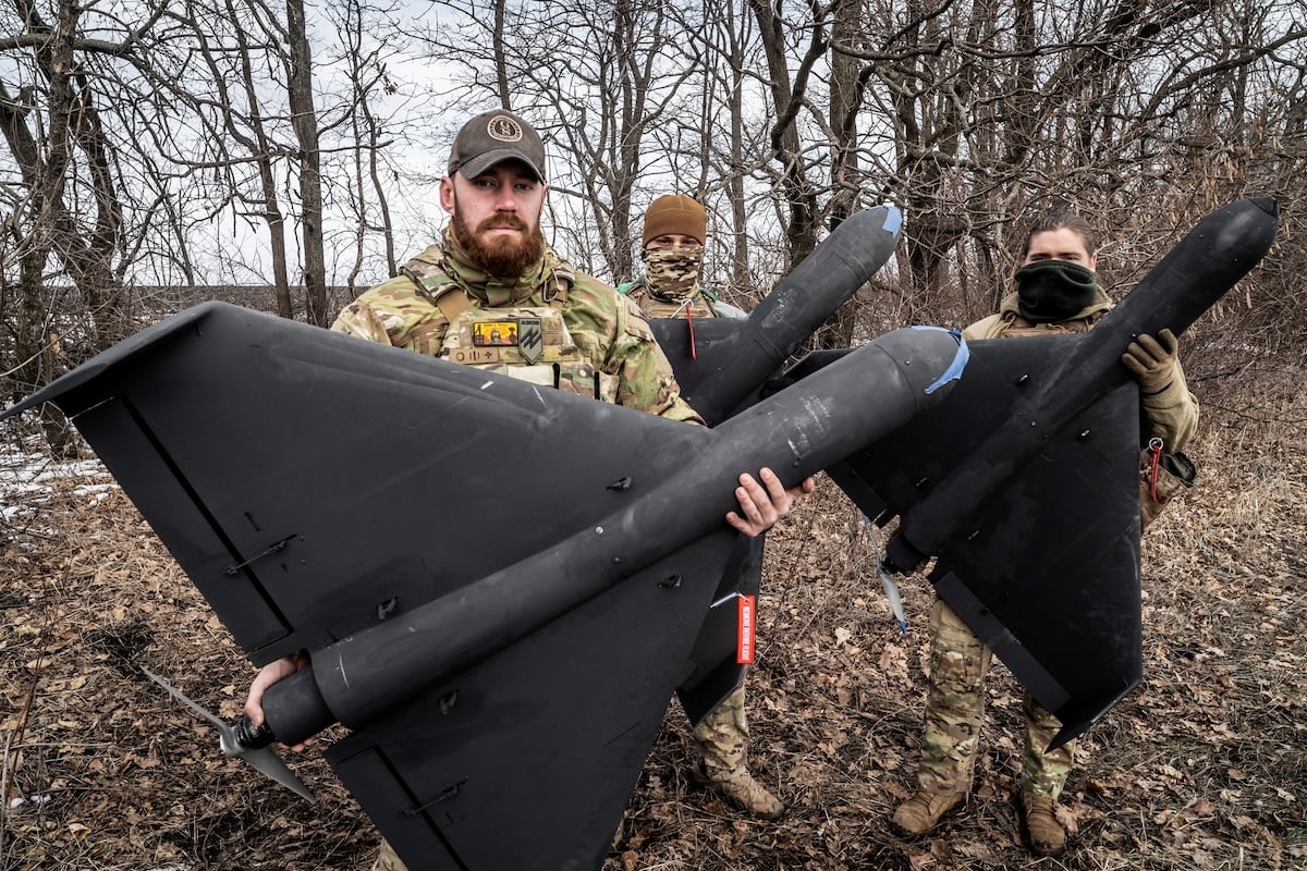 Ukraine Deploys Homegrown 'Seth' Drone Resembling Iranian Shahed on the Frontlines