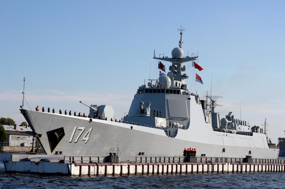 China Showcases Naval Power with Over 30 Warships at PLA Navy's 76th Anniversary