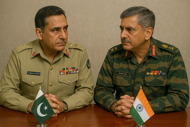 India and Pakistan DGMOs Hold Urgent Talks Amid Surge in Ceasefire Violations
