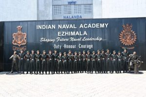 RIMC Cadets at INA Visit