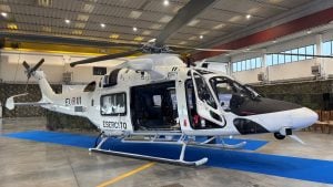 Italy Receives First UH-169D Light Utility Helicopter from Leonardo