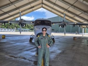 Lieutenant Commander Divya Sharma Becomes India's First Woman Qualified Flying Instructor in Indian Navy