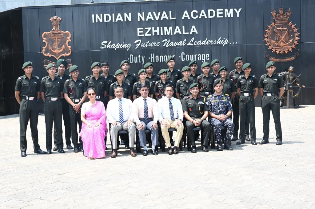 RIMC Cadets at INA