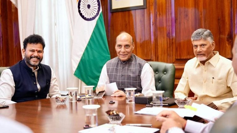 Andhra Pradesh Chief Minister Requests Union Support for Defence and Aerospace Initiatives