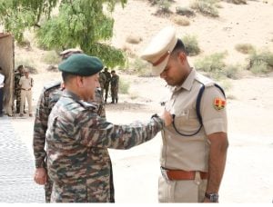Army Chief Commends SP Sudheer Choudhary for Exemplary Coordination During Operation Sindoor