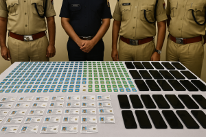 Assam Police Uncover Major SIM Card Racket Linked to Pakistan, Arrest Seven