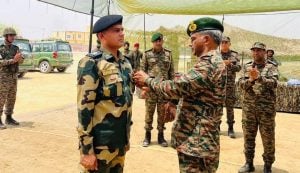BSF Deputy Commandant awarded Commendation Disc for leadership in Operation Sindoor