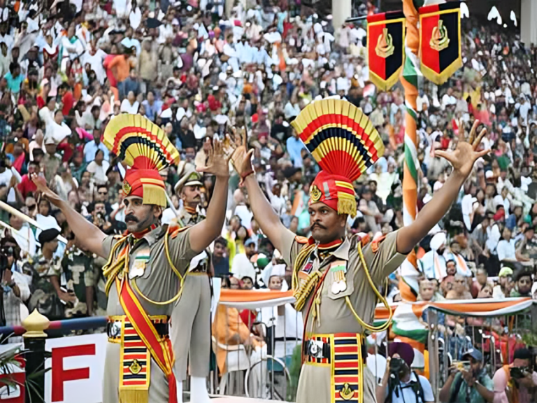 BSF Resumes Beating Retreat Ceremony at Punjab Frontier Check Posts Amid Easing Tensions