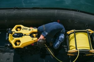 Belgian Navy Tests Exail R7 Underwater Drone During Mine Countermeasures Exercise in Balearic Sea