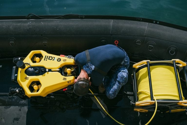 Belgian Navy Tests Exail R7 Underwater Drone During Mine Countermeasures Exercise in Balearic Sea